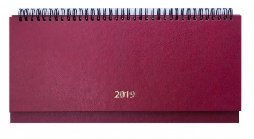 Планінг датований 2019 STRONG, 120 стр. бордовий Buromax