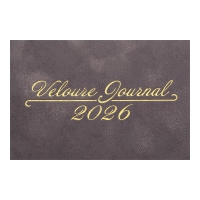 Щотижневик датований 2026 VELOUR, A5, сірий, штуч.шкіра Buromax BM.2710-09