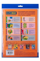 Набор цветной бумаги А4, 80г/м2, NEON+INTENSIV, 10цв., 50л. Buromax BM.2721850-99