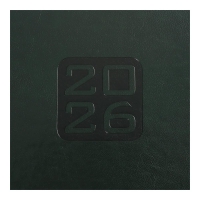 Щотижневик датований 2026 BRAVO(Soft), A4, 136 стор., зелений Buromax BM.2780-04