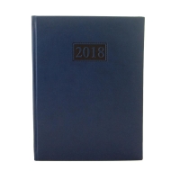 Тижневик датований 2018 GENTLE (Torino), A4, 136 стор. синій Buromax