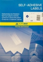 Етикетки з клейким шаром 8шт., 105х74мм (100 аркушів) Buromax