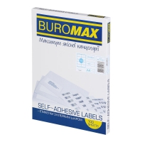 Этикетки с клейким слоем 10шт., 105х58мм (100 листов) Buromax BM.2822