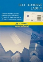 Этикетки с клейким слоем 12шт., 105х48мм (100 листов) Buromax