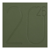 Щотижневик датований 2026 кишеньк. MORANDI STYLE , 85*153, зелений, штуч. шкіра Buromax BM.2897-04