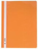 Швидкозшивач пластик. А4, PP, помаранчевий Buromax BM.3311-11