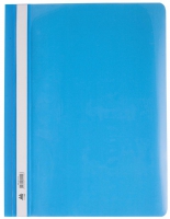 Швидкозшивач пластик. А4, PP, блакитний Buromax BM.3311-14