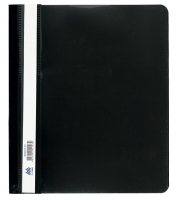 Скоросшиватель пластик. А5, PP, черный Buromax BM.3312-01