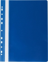 Скоросшиватель A4 PROFESSIONAL (11отв. PVC, т.-сын.) Buromax BM.3331-03