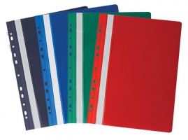 Швидкозшивач A4 PROFESSIONAL (11отв. PVC, асорті.) Buromax BM.3331-99