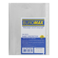 Файл для докум. А4+, 40мкм, 100шт., JOBMAX Buromax BM.3805