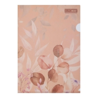 Папка-уголок А4, PEACH ARABESKI, полупрозрачная, персиковая Buromax BM.3854-46