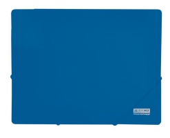 Папка пластикова А4 на гумках, JOBMAX, синій Buromax BM.3911-02