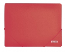 Папка пластикова А4 на гумках, JOBMAX, червоний Buromax BM.3911-05