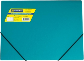Папка пласт. А4 на резинках Buromax BM.3911-99