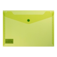 Папка-конверт А5 на кнопці, т.зелений Buromax BM.3936-15