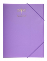 Папка на гумках FAVOURITE, PASTEL, А4, бузкова Buromax BM.3954-26
