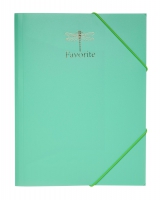 Папка на резинках FAVOURITE, PASTEL, А4, мятная Buromax BM.3954-38