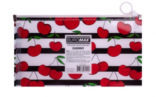 Папка на ZIP, DL, CHERRY, ARABESKI, червона Buromax BM.3964-05