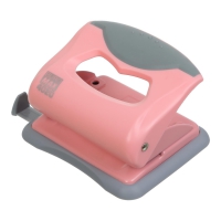 Дырокол пластиковый, PASTEL, до 20 л., 125х95х65мм, розовый Buromax BM.4020-10