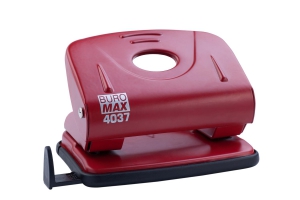 Дырокол металлический (к 20арк.), красный Buromax BM.4037-05