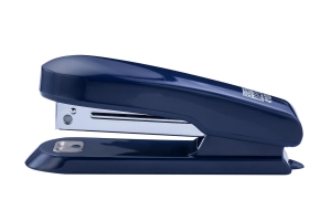 Степлер пластиковий до 15арк. (скоби №10), синій Buromax BM.4100-02