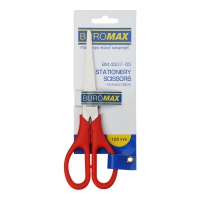 Ножницы офисные, 160мм, красная Buromax BM.4507-05