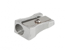 Чинка металева, клиноподібна, срібло Buromax BM.4730-24