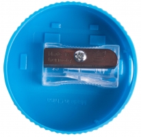 Чинка, пластиковий корпус, з контейнером, блістер Buromax BM.4756-1