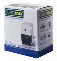 Чинка механiчна на струбцині, велика, синя Buromax BM.4786