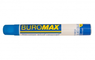 Клей силикатный 50мл с губкой Buromax JOBMAX BM.4802