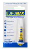 Супер-клей,3 г Buromax BM.4842