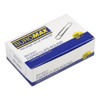 Скріпки нікельовані 50мм,100шт Buromax BM.5001