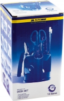 Набор настольный, JOBMAX 13 предметов, оборот. 360 Buromax BM.6300-01