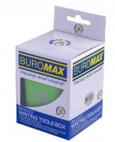 Стакан пласт. RUBBER TOUCH для канцелярских приборов, св-зеленый Buromax BM.6352-15