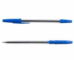 Ручка кулькова JOBMAX, синя Buromax BM.8118-01