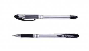 Ручка масляна MaxOFFICE, чорна Buromax BM.8352-02