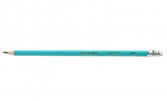Карандаш графитовый PASTEL, HB, ассорти, с резинкой, туба-20 шт. Buromax BM.8526-20