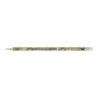 Карандаш графитовый MILITARY, ассорти, с резинкой, туба – 100 шт. Buromax BM.8528