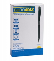Карандаш механический MASTER, Rubber Touch, 0.5 мм, черный Buromax BM.8692-01