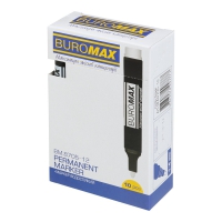 Маркер водостійкий, білий, 1-4 мм Buromax BM.8705-12