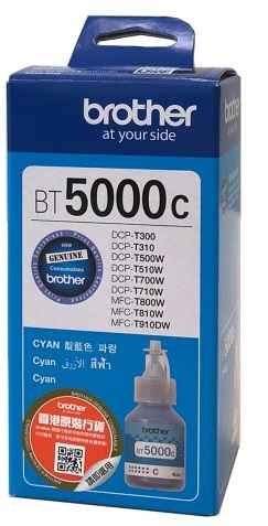 Картридж Brother DCPT300, DCPT500W, DCPT700W, DCPT310, DCPT510W, DCPT710W cyan (5000стр) BT5000C