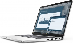Ноутбук Dell Pro 14 14" FHD+ IPS AG, AMD AI 5 PRO 340, 16GB, F512GB, UMA, Win11P, серебристый BTO601PC14255UA_W11P