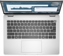 Ноутбук Dell Pro 14 14" FHD+ IPS AG, AMD AI 5 PRO 340, 16GB, F512GB, UMA, Win11P, серебристый BTO601PC14255UA_W11P