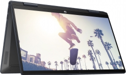 Ноутбук HP Pavilion x360 14-ek2006ua 14" FHD IPS Touch, Intel 3-100U, 8GB, F512GB, UMA, DOS, синий BV5S3EA