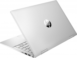 Ноутбук HP Pavilion x360 14-ek2007ua 14" FHD IPS Touch, Intel 3-100U, 8GB, F512GB, UMA, DOS, сріблястий BV5S4EA