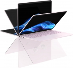 Ноутбук HP OmniBook 5 Flip x360 14" 2K IPS Touch, Intel 5-120U, 16GB, F1024GB, UMA, DOS, рожевий BV5W0EA