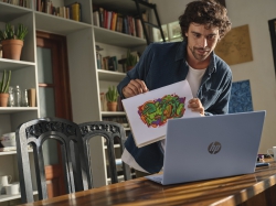 Ноутбук HP OmniBook 5 16-af1018ua 16" 2K IPS AG, Intel U7-255U, 16GB, F512GB, UMA, DOS, блакитний BV5W9EA