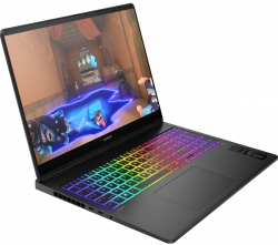 Ноутбук HP OMEN 16-ah0041ua 16" 2.5K OLED, Intel U7-255HX, 64GB, F2048GB, NVD5080-16, DOS, чорний BV8Y3EA