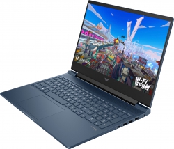 Ноутбук HP Victus 16-r1041ua 16.1" FHD IPS AG, Intel i5-14450HX, 16GB, F512GB, NVD3050-6, DOS, синий BV8Z2EA